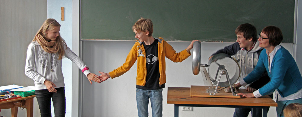 Tag der offenen Tür - Elektrizitätsversuch