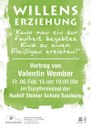 Öffentlicher Vortrag Valentin Wember am Freitag, 6.Februar um 19 Uhr